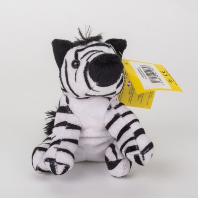 Zebra sedící